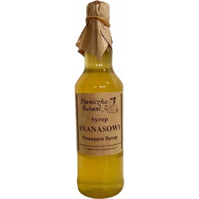 Piwniczka Babuni ananásový sirup 0,5 l