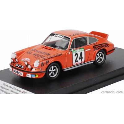 Trofeu Porsche 911 Carera Rs Coupe night Version N 24 Rally Portugal 1979 Antonio Diegues Henrique Alegria Orange 1:43