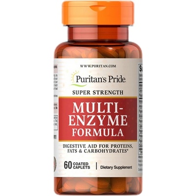 Puritan's Pride Super Strength Multi Enzyme [60 капсули]