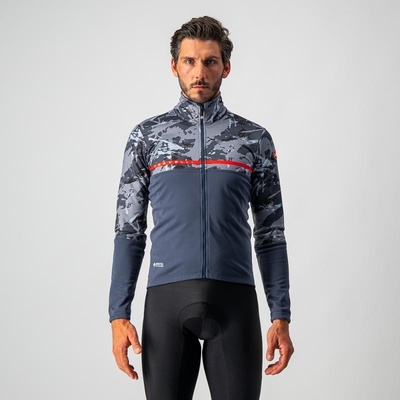 Castelli Finestre jacket tmavá oceľová modrá