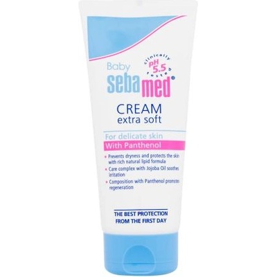 SebaMed Baby Extra Soft Cream подхранващ крем за тяло за деликатна бебешка кожа 200 ml