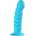 Maia Toys Kendall Silicone Dildo in Neon Blue
