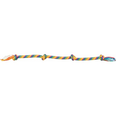 Trixie hrací činka přetahovadlo 122 cm 4 uzly