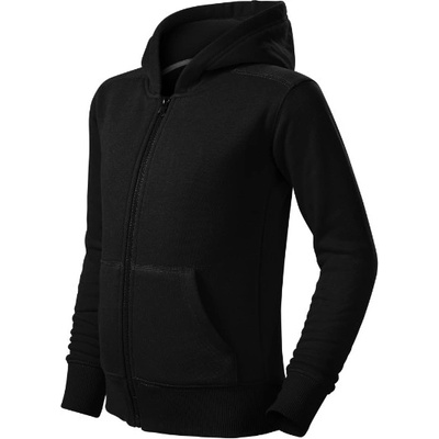 Malfini Trendy Zipper 412 mikina dětská černá