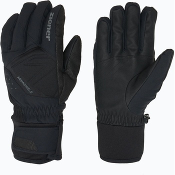 ZIENER Мъжки скиорски ръкавици ZIENER Gatis Aquashield black