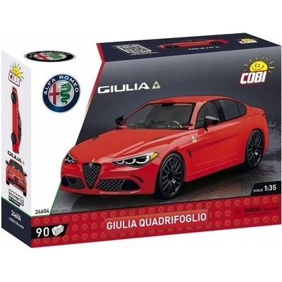 Cobi 24604 Alfa Romeo Giulia Quadrifoglio, 1:35 – Zboží Mobilmania