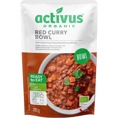Activus Curry Bowl červený s shiitake a čočkou BLP 283 g