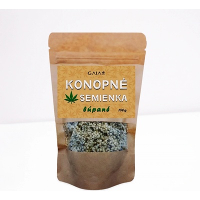 GaiaHemp Konopné semienka lúpané 150 g