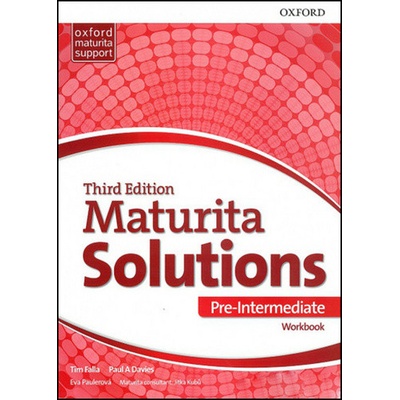 Maturita Solutions 3rd Edition Pre-Intermediate Workbook Czech Edition – Zboží Dáma