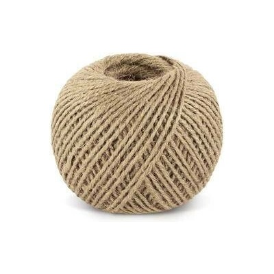 Bellatex Jutový motouz, špagát PŘÍRODNÍ 2254/101, 200g, průměr 1,75mm, návin 130m