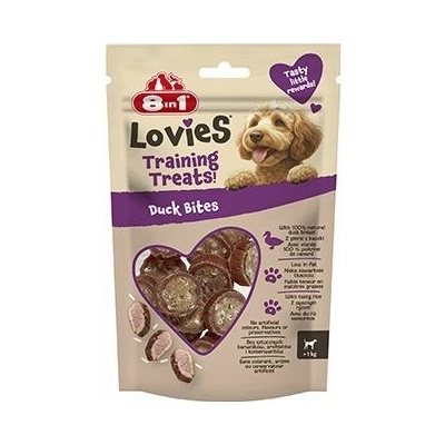 8 in 1 Pet Products GmbH lahôdka 8in1 Lovies Training Treats Duck Bites 90 g