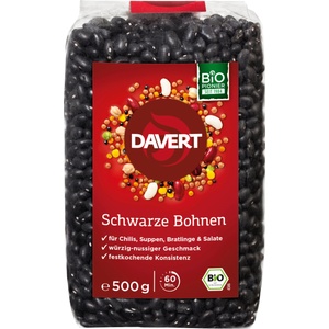 Davert Био черен боб - 500 г