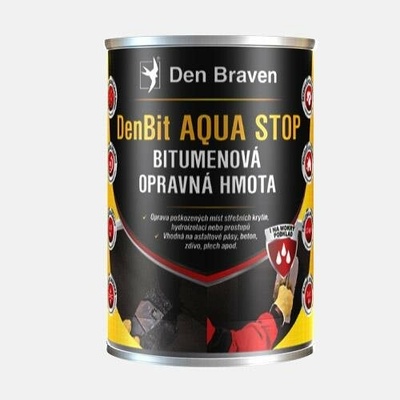 Den Braven Strešný bitúmenový tmel DenBit AQUA STOP 3 kg