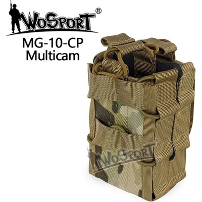 Wosport Double molle na dva zásobníky M4/M16 otevřená MC