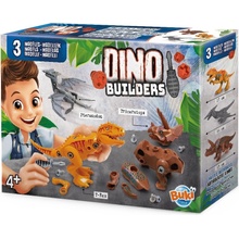 BUKI Dino Builders Stavebnice 3 ks Dinosaurů