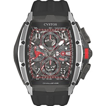 Cvstos Grey Brancard Black Titanium/Black & Red