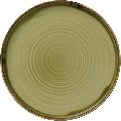 DUDSON Kulatý talíř s okrajem 324 mm Harvest Green