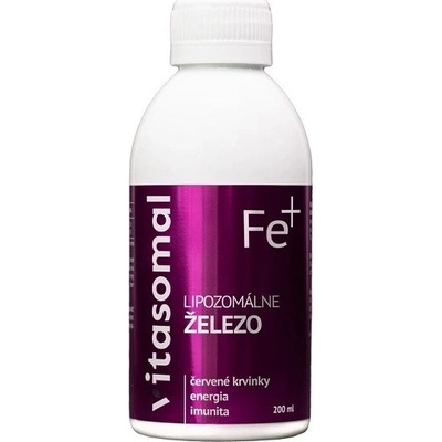 Vitasomal Lipozomálne železo bez konzervantov 200 ml