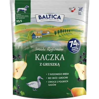Baltica Smaki regionów Small breeds Duck with pear 1 kg