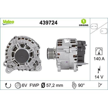 Generátor VALEO 439724