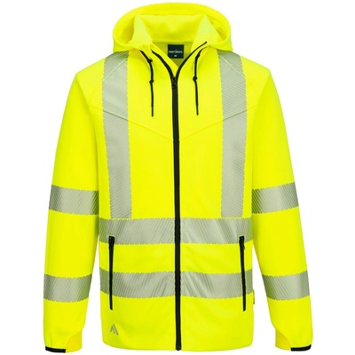 Portwest hi-vis kx3 kx303 / Светлоотразителна качулка с цип - hv жълто xl (kx303yerxl)