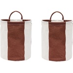OYOY Living Design Текстилни кошници в комплект 2 бр. ø 18x22 cm Kara - OYOY Living Design (L301459)