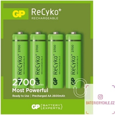 GP Recyko+ AA 2700 mAh 4ks 1032214130