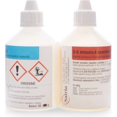 Satria EPOXY RG 5min epoxidové lepidlo 2 x 50 g