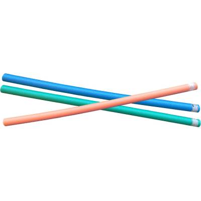 KUBISPORT P04 Penové plavecké rezance modré, žlté, červené 1,8 m