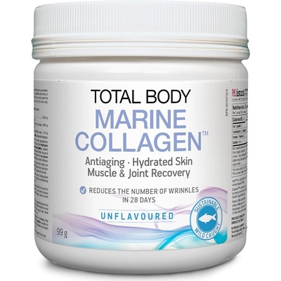 Natural Factors Total Body Marine Collagen, неовкусен, 99 g, Natural Factors