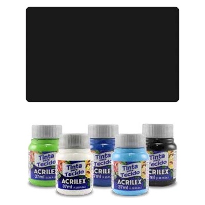 ACR Farba na textil 37 ml black