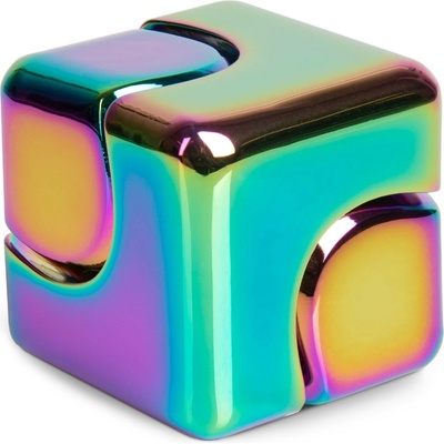 bopster Finget Cube Spinner metalický