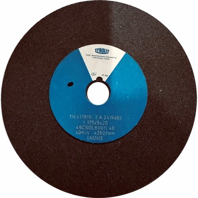 Tyrolit 49C100L8V40 Brúsny kotúč 175 x 5 x 20 mm 100 T417819
