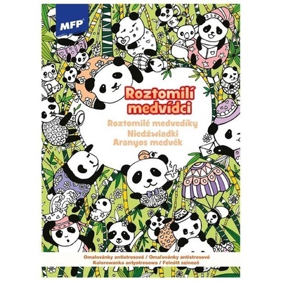 MFP 5301182 Omalovánky antistresové Roztomilí medvidci 210x290mm/32s – Zbozi.Blesk.cz