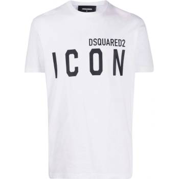 DSQUARED2 Icon White tričko černá