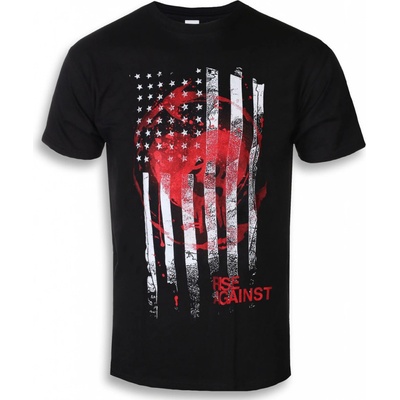 Metal KINGS ROAD Rise Against Stained Flag Čierna
