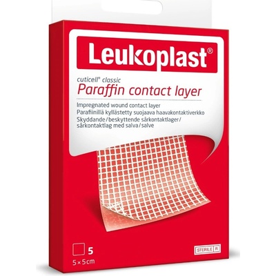Leukoplast Cuticell classic 5 x 5 cm sterilní krytí 5 ks