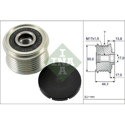 Předstihová spojka Schaeffler INA 535 0167 10