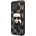KARL LAGERFELD Monogram Ikonik Case - дизайнерски кожен кейс за iPhone 13 Pro (черен)