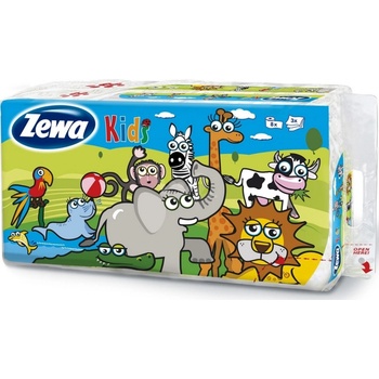 Zewa Deluxe Kids Aqua Tube 3-vrstvový 8 ks