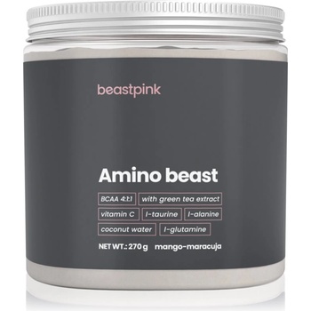 BeastPink Amino Beast подобряване на растежа на мускулите за жени вкус Mango Maracuja 270 гр