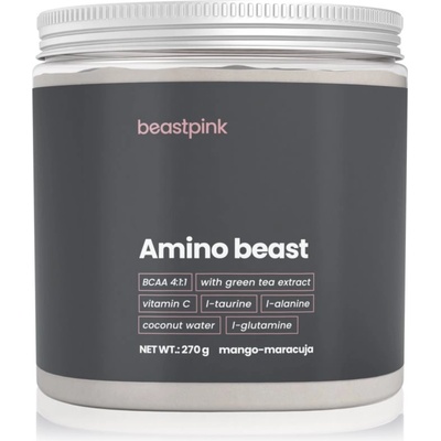 BeastPink Amino Beast подобряване на растежа на мускулите за жени вкус Mango Maracuja 270 гр