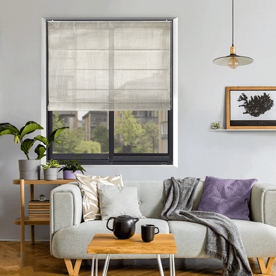 Roleta Římská, Moderno, Bílá, RM 002 , 130 x 50 cm