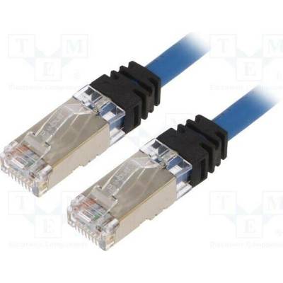Panduit STP6X3MBU Patch S/FTP Cat 6a RJ45 vidlice z obou stran lanko Cu