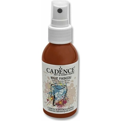 Cadence textilná farba v spreji 100 ml červená