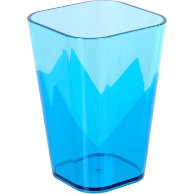 Too KT-148-BL 600ml правоъгълна пластмасова чаша с двойни стени (KT-148-BL)