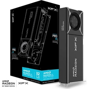 XFX Radeon AI PRO 9700 32GB GDDR6 (RX-97XPROAIY) Видео карти