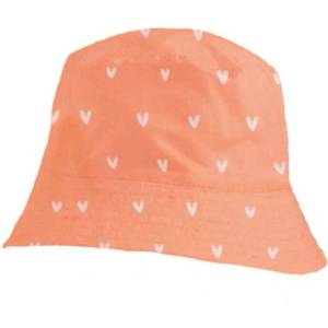Swim Essentials Swim Essentials: Bucket шапка с UPF50+ козирка и защита за врата - "Orange Hearts (SWE-2020SE627)