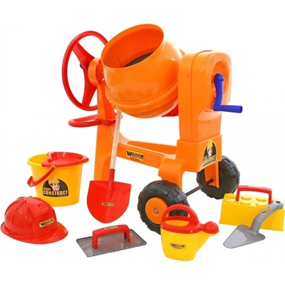 Wader Quality Toys United mixér s příslušenstvím zedník