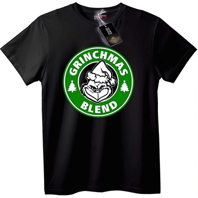 NOONEBRAND Тениска Grinchmas Микс - L, White
